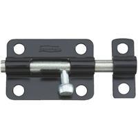  National  Barrel Bolt 3 Inch  Black  1 Each N151-522