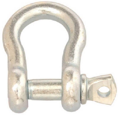  Apex  Screw Pin Anchor Shackle 3/8 Inch  Zinc 1 Each T9600635