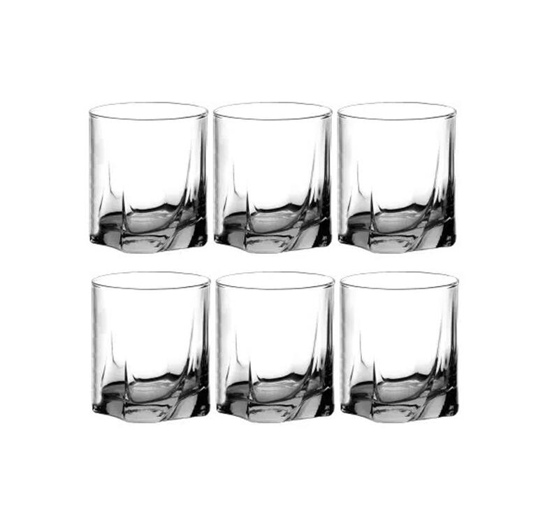 Pasabahce Luna Whiskey Tumbler Set 1 Each 748-42348B