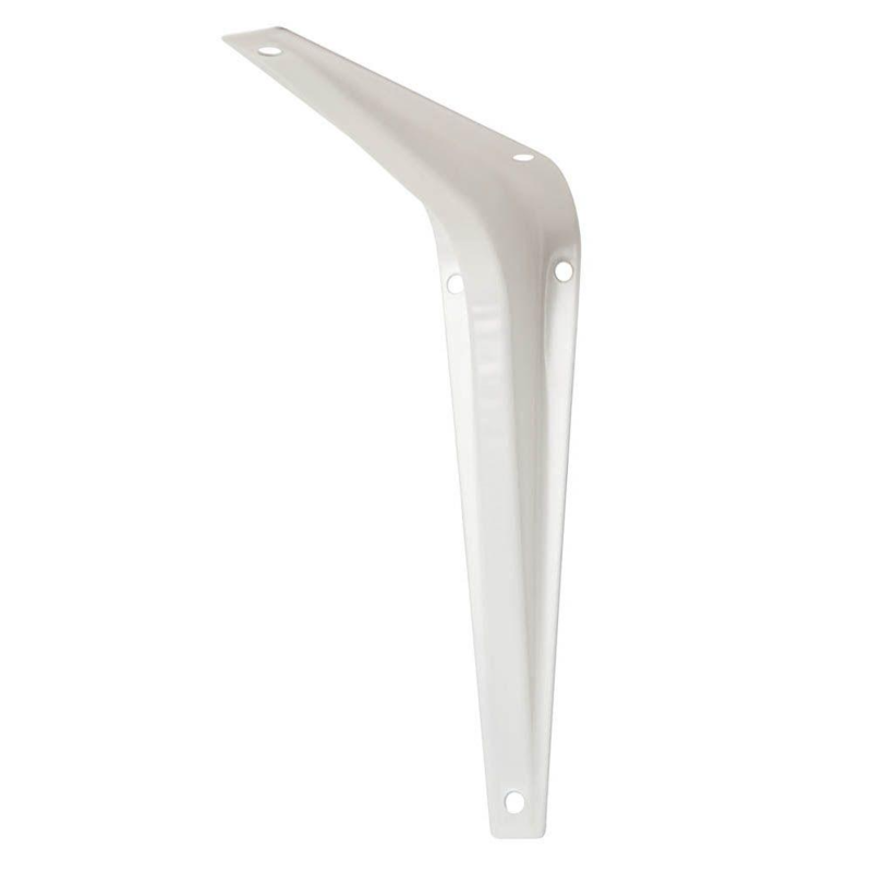  Cronex Shelf Bracket  4x5 Inch  White  1 Each CXI2405/W