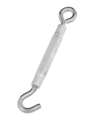 National  Hook And Eye Turn Buckles 7/32x6-1/2 Inch  Zinc 1 Each N221853