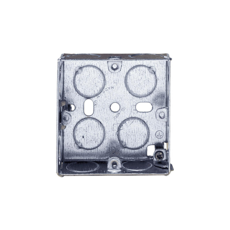  Crabtree Switch Socket Box Knock Out Metal 1Gang 1 Each SB655