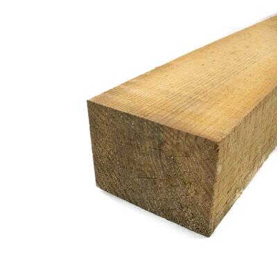 Lumber Pitch Pine #1 Rough Treated 3x4x18  1 Length