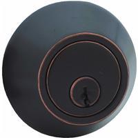  Steel Pro  Double Cylinder Deadbolt 1 Each D102ORB CP