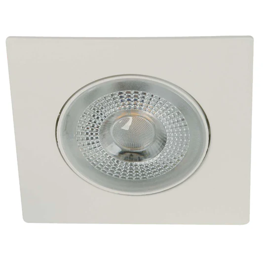 DOWNLIGHT LED SQ 3W M/WHT