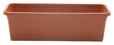  Rolled Rim Window Box  24 Inch  Terra Cotta  1 Each WB2412TC