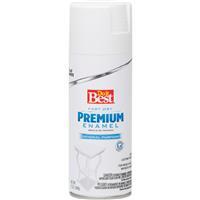 Do It Best Flat Enamel Spray Paint 12oz White 1 Each 203464D