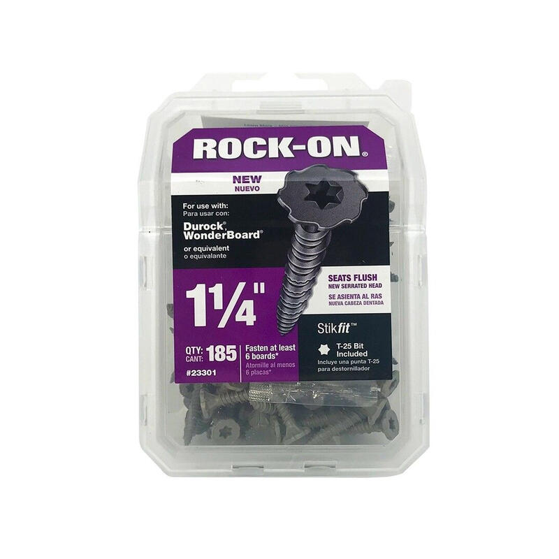 CEMENT BOARD SCREW 8x1-1/4