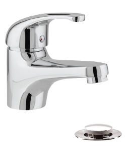 Duraflow Victoria Lavatory Faucet Chrome 1 Each DURBASVIC1