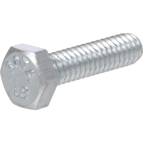  Hillman Hex Tap Bolt 1/4x1 Inch  Zinc 1 Each 221000