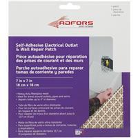  Fibatape  Self Adhesive Drywall Patch 7x7 Inch  1 Each  FDW6503-U