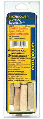  Eazypower Dowel Pin 3/8x1-1/2 Inch 1 Each 39410 30003