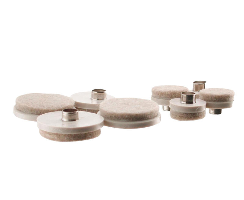  Do It Best  Round Nail On Furniture Glide  Almond 1 Each 238139