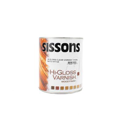 Sissons High Gloss Varnish Clear 1 Quart VOS44-1257
