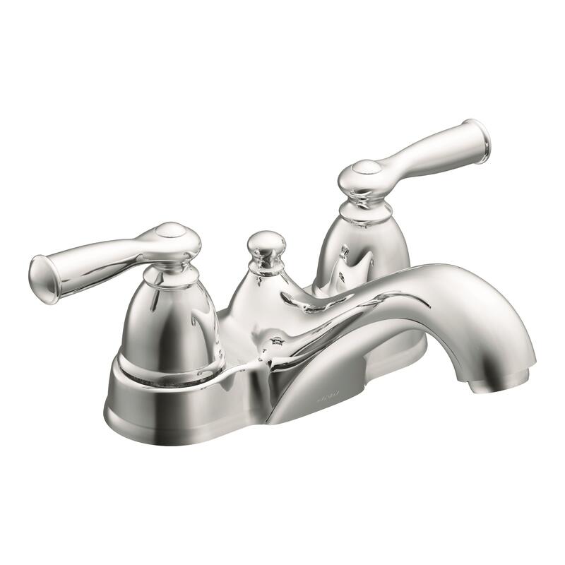 Moen  Banbury Low Arc Lavatory Faucet 2H  Chrome  1 Each WS84912 465267