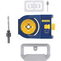  Irwin  Bi Metal Door Lock Installation Kit 1 Each 3111002