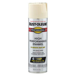 Rust-Oleum Professional Gloss Enamel Spray Paint 15oz White 1 Each 7592838
