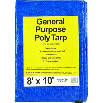  General Purpose Tarp 8x10 Foot  1 Each 725264