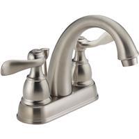 Delta Centerset Bathroom Faucet 2H  4 Inch  1 Each 25996LF-BN-ECO