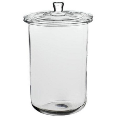 SUNDRY JAR W/GLASS LID 1GAL