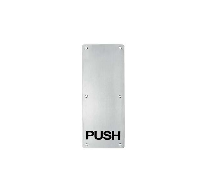 Toledo  Push Sign Plate  1 Each T-TPH