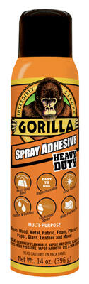  Gorilla Spray Adhesive Heavy Duty  14 Ounce 1 Each 6301502