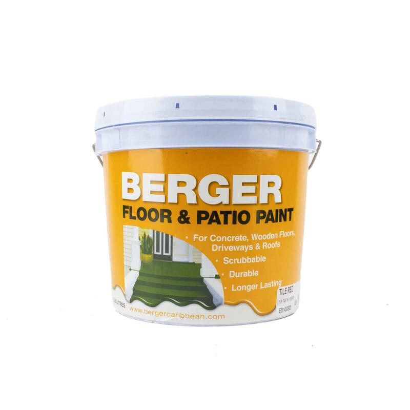 Berger Floor Paint Tile Red 1 Gallon P113739