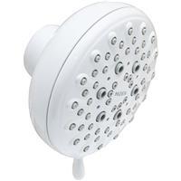 Moen  Banbury Fixed Showerhead 5 Spray  White 1 Each 23045W