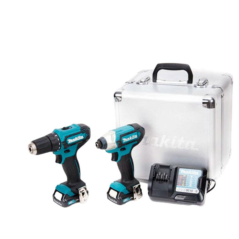 Makita Drill Hammer Combo 12v 1.5ah 1 Each CLX201X-240 CLX224X-240