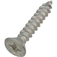  National  Phillips Flat Head Wood Screw #12x1-1/4 Inch  Zinc 1 Pack N223982