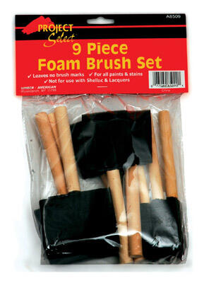  Linzer Foam Brush Set 1 Each A8509