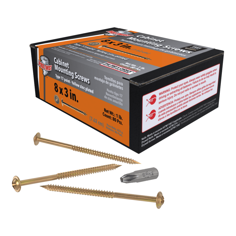 BUGLE HEAD SCREW 6X1-1/4 #1