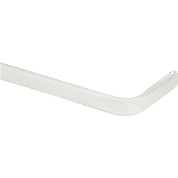  Kenney Single Curtain Rod 28-48 Inch 1 Inch  White 1 Each KN526