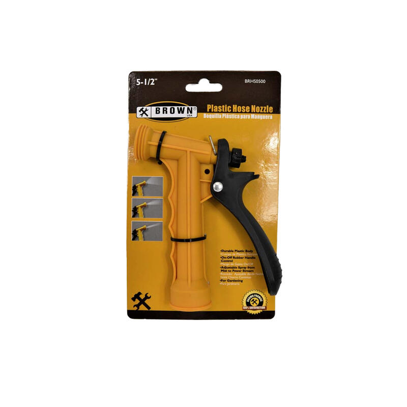 Brown USA Hose Nozzle 5-1/2 Inch 1 Each BRHS0500