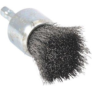 Forney  Hex Mounted Wire Brush  1 Inch  1 Each 72738