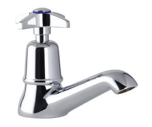 Duraflow Basin Faucet Star Handle Chrome 1 Each DURBASSTAR1