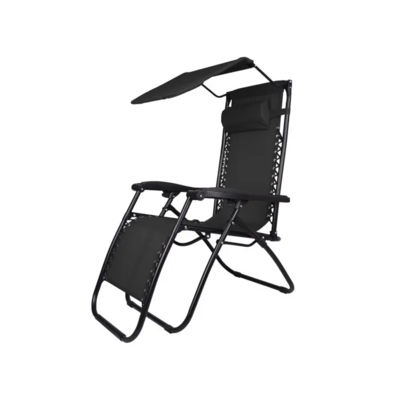 BEACH CHAIR BLK 854-DS25SNN
