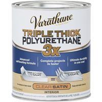 Varathane Triple Thick Interior Satin Polyurethane Clear 1 Quart 284473
