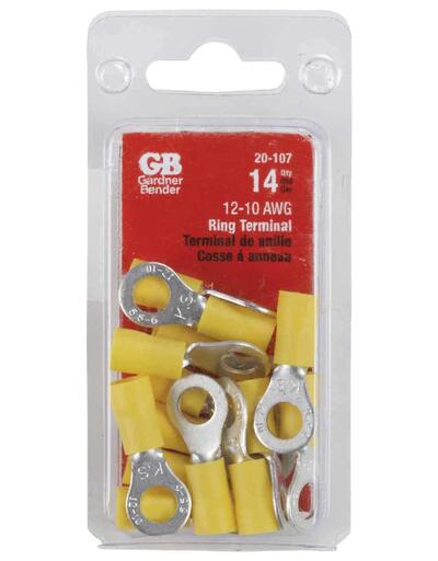 Gb Electrical Ring Terminal 12-10 Awg 1 Each 20-107
