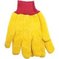 GLOVES CHORE YLLW LG 6PK