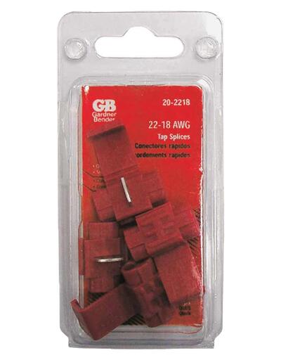 Gb Electric Tap Splice 22-18Awg 1 Each 20-2218