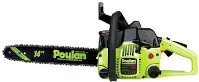  Poulan  Gas Chain Saw 33CC 14 Inch  1 Each PL3314 967061