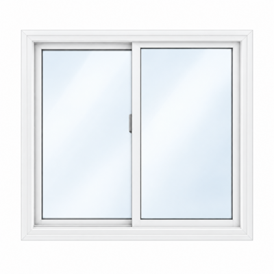WINDOW 24WX24H PL UPVC GLIDER