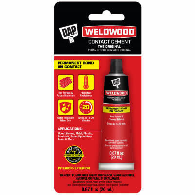 Dap Weldwood  Contact Cement  20 ml 1 Each 7079800129