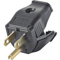  Leviton Grounding Plug 15A Black 1 Each 000-3W101-00E