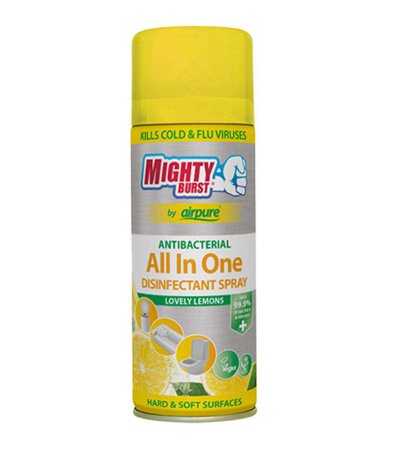  Mighty Burst All In One Disenfectant  Lemon  1 Each