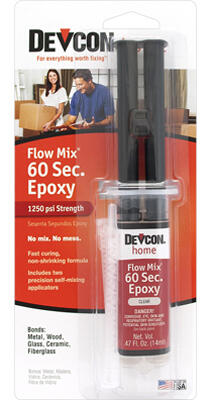 Devcon  Flow Mix 60 Second Epoxy 14 ml 1 Each 21445