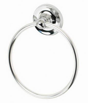  HomePointe Rounded Towel Ring Chrome  1 Each 623985HP