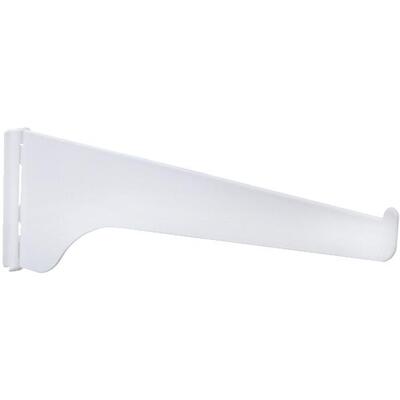  Knape & Vogt  Shelf Bracket 6 Inch  White  1 Each 180WH6