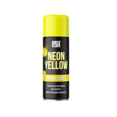 151 Neon Spray Paint 400ml Yellow 1 Each TAR082